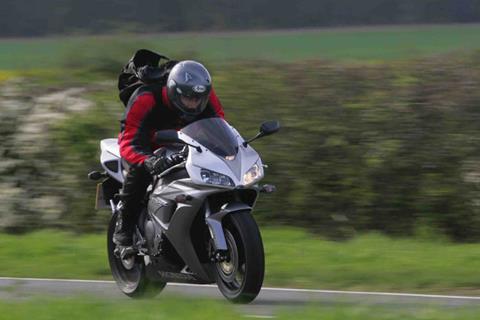 Getting feel back in Fireblade’s lever