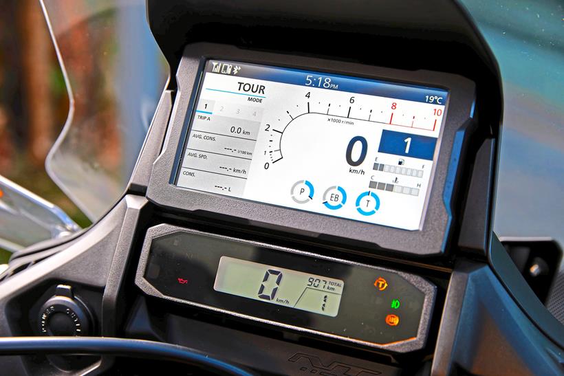 Honda NT1100 touchscreen