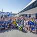 Crowds of Yamaha customers join Valentino Rossi