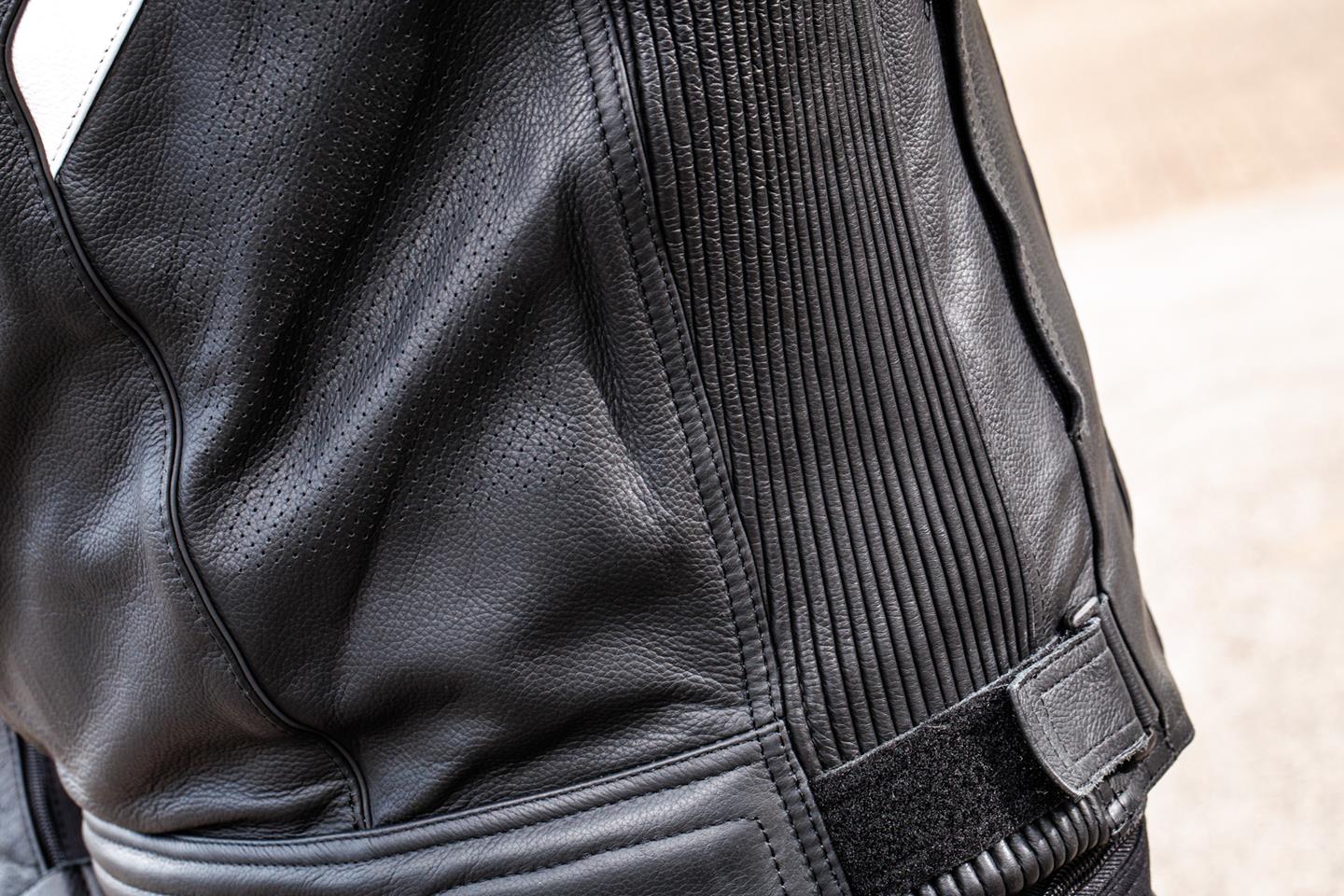 RST Sabre leather airbag jacket | Sporty touring appeal with added