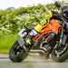 KTM 1390 Super Duke cornering left