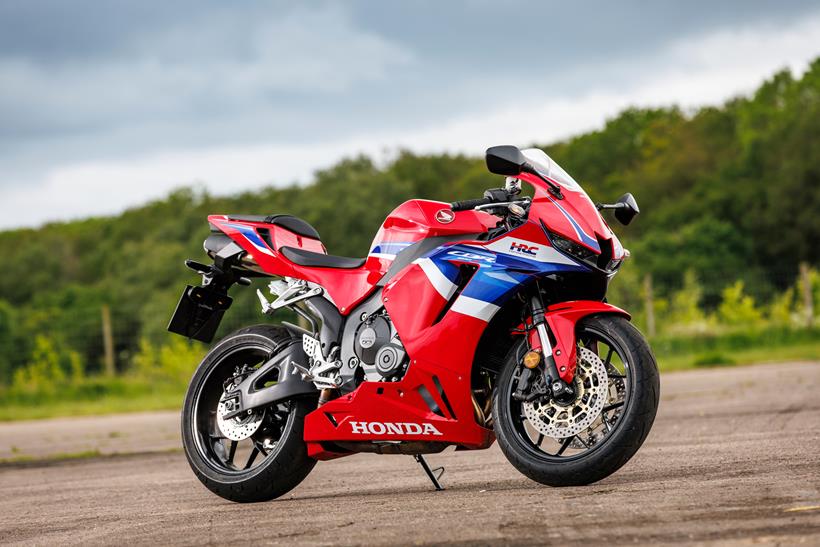Honda CBR600RR front three quarters