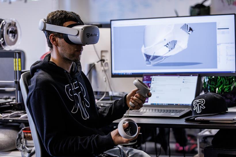 VR used in CAD process at Ruroc