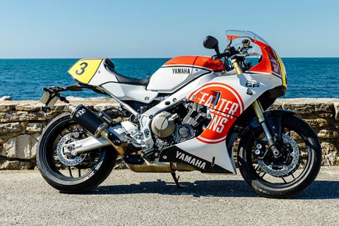 Yamaha take the retro vibes to the max with seven custom-painted XSR900 GPs for Wheels and Waves