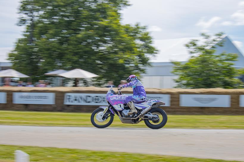 Royal Enfield Himalayan concept at the Goodwood Festival of Speed