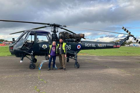 Sky-high charity prize | Air ambulance fundraiser offers a flight in historic chopper