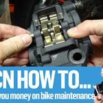 How to change your motorbike's brake pads at home and boost both safety and performance
