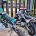 Off-road motorbikes to be used in maintenance workshops