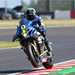 Rider wheelieing during the Suzuka Eight Hours