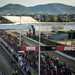 Riders taking part in record breaking Parade lap