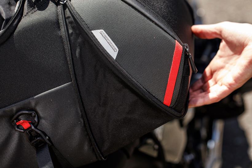 SW-Motech Pro tail bag expansion zone