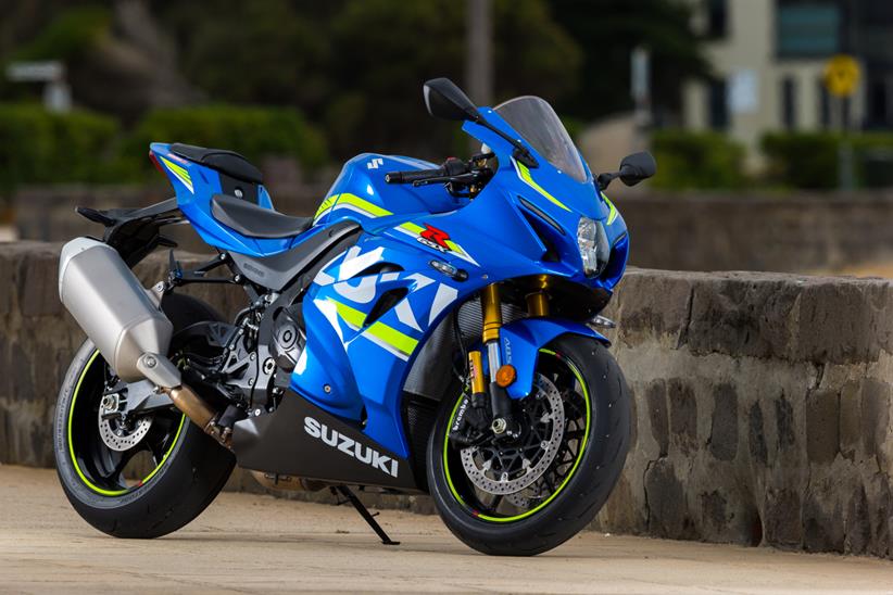 Suzuki GSX-R1000 front three quarters