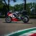 Ducati Panigale V2 Final Edition left side static on paddock stand