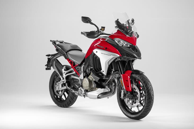 Ducati Multistrada V4 front three quarters static