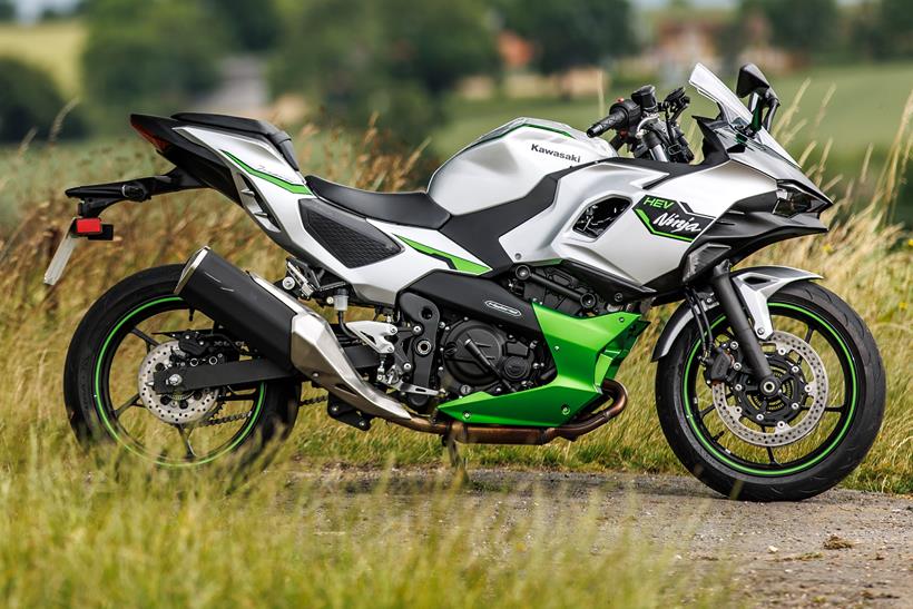 kawasaki Ninja 7 Hybrid right side static