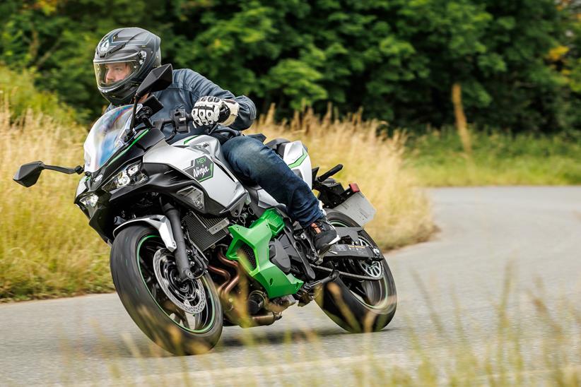 kawasaki Ninja 7 Hybrid tested for MCN by Gareth Evans