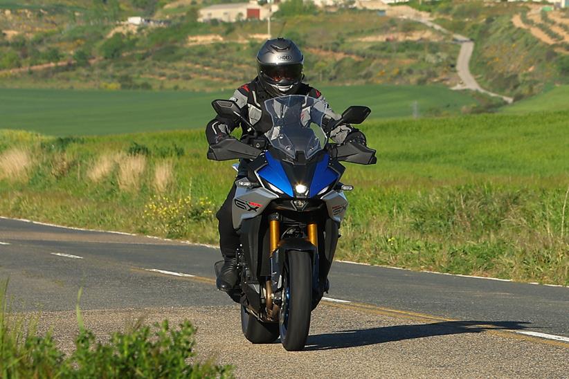 Suzuki GSX-S1000GX on the road