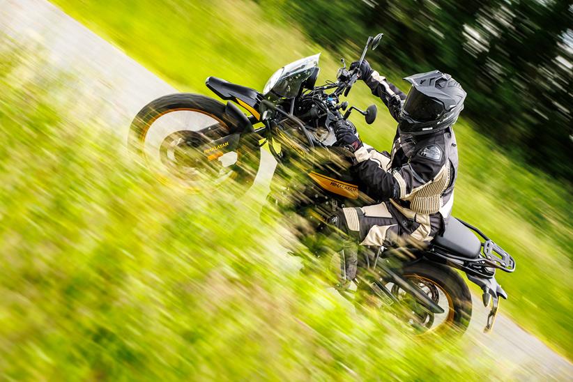 Royal Enfield Himalayan 450 tested for MCN by Joseph Wright