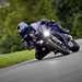 Yamaha R1 on track cornering right