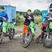 Three young riders at Kingdom Off-Road Motorcycle Club