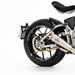 Thornton Hundred Evo Bobber back wheel and exhaust silencer