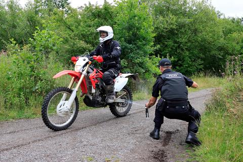 Targeted tagging | Manchester Police deploy forensic spray against bike thugs