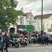 Motorcycles parked at Bawtry Bike Night