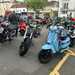 Motorcycles parked at Bawtry Bike Night