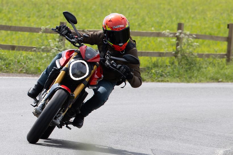 Ducati Monster SP handling tested on the road