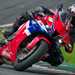 Honda CBR600RR on track at Cadwell Park