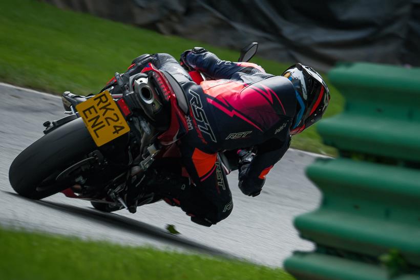 Honda CBR600RR rear action shot