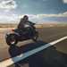 Triumph Rocket 3 runway action shot