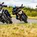 Cornering on the CFMoto 800NK and KTM 790 Duke