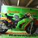 The iconic green and orange of Gearlink Kawasaki