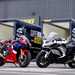 A Honda Fireblade and Kawasaki Z1000SX at SuperBike Factory