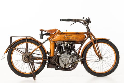 Pre-war Flying Merkel twin formerly owned by Bud Ekins to be auction by Bonhams next month