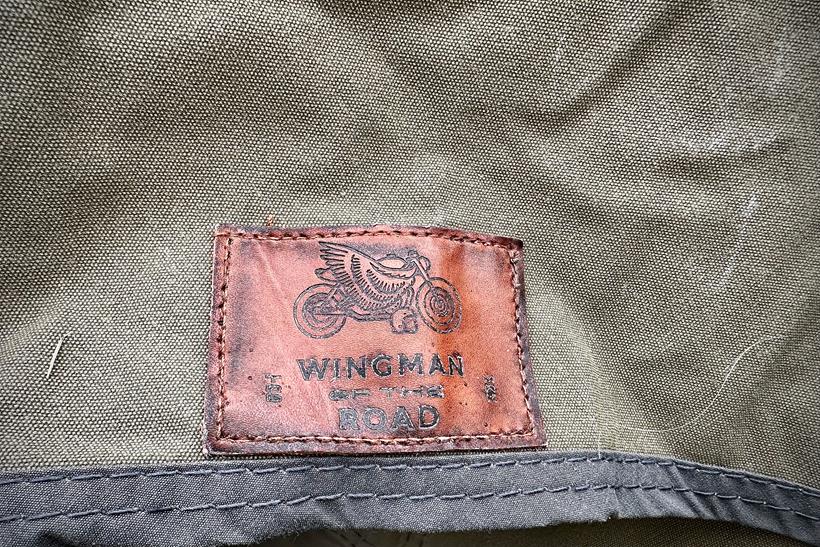 Wingman of The Road Goose Tent Label