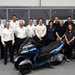 The team from WMC and Mahle pose with the WMC300E+