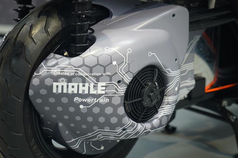 WMC300E+ traction motor with Mahle graphics