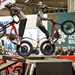 Trials riders put on a show at Motorcycle Live