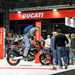 Ducatis on display at Motorcycle Live