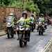 Lincolnshire Blood Bikers support the funeral procession. Credit: Malcolm Shorter