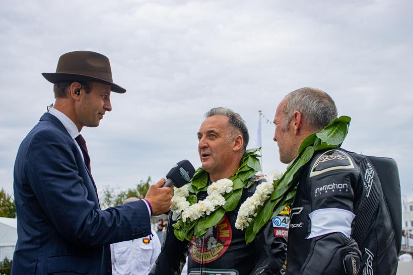 Michael Rutter and Michael Russel win