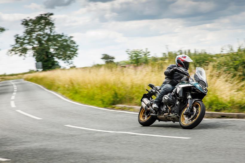 BMW R1300GS on the road