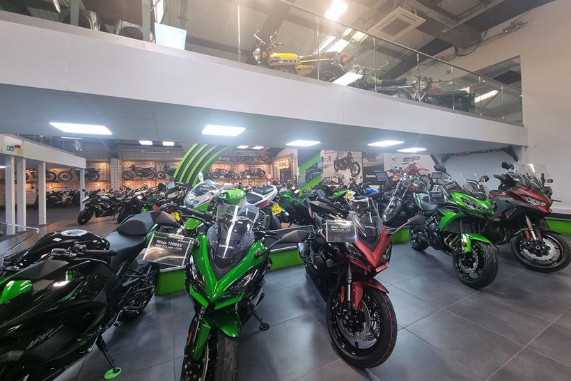 Kawasaki showroom