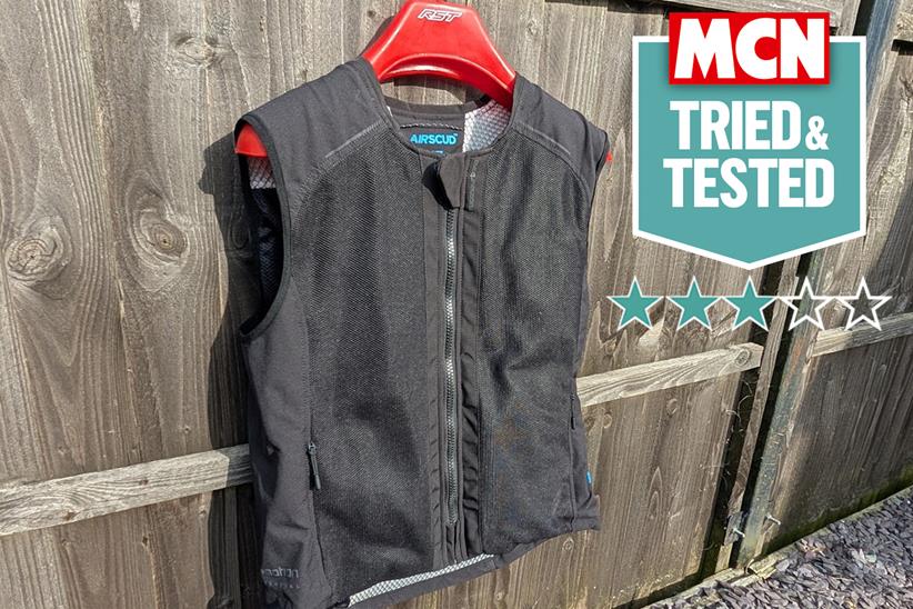 The Tucano Urbano Airscud Flex airbag vest, tried and tested by Gareth Evans