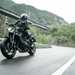 2024-on Yamaha MT-09 Y-AMT cornering on a country road