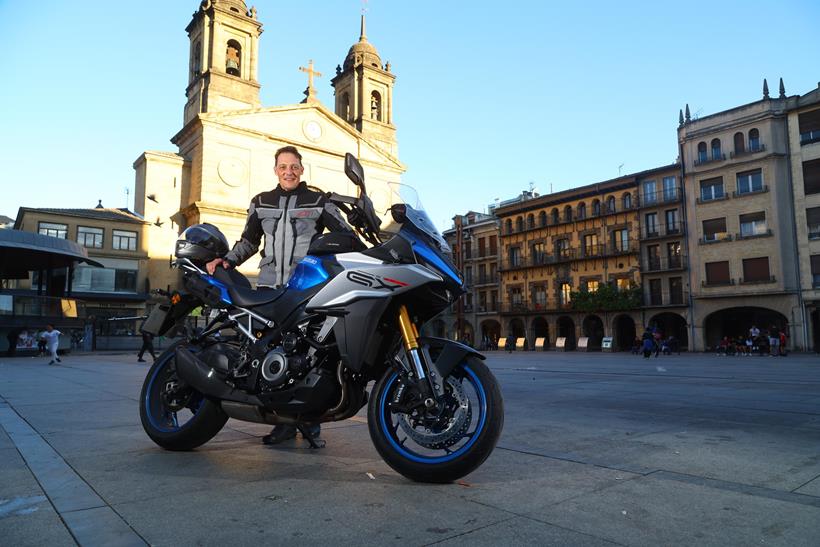 Michael makes it to Spain with the Suzuki GSX-S1000GT