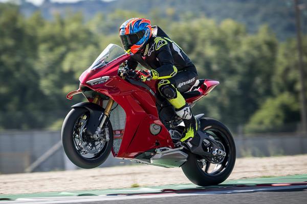 Ducati Panigale V4S tested for MCN by Michael Neeves