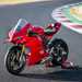 Ducati Panigale V4S on paddock stand